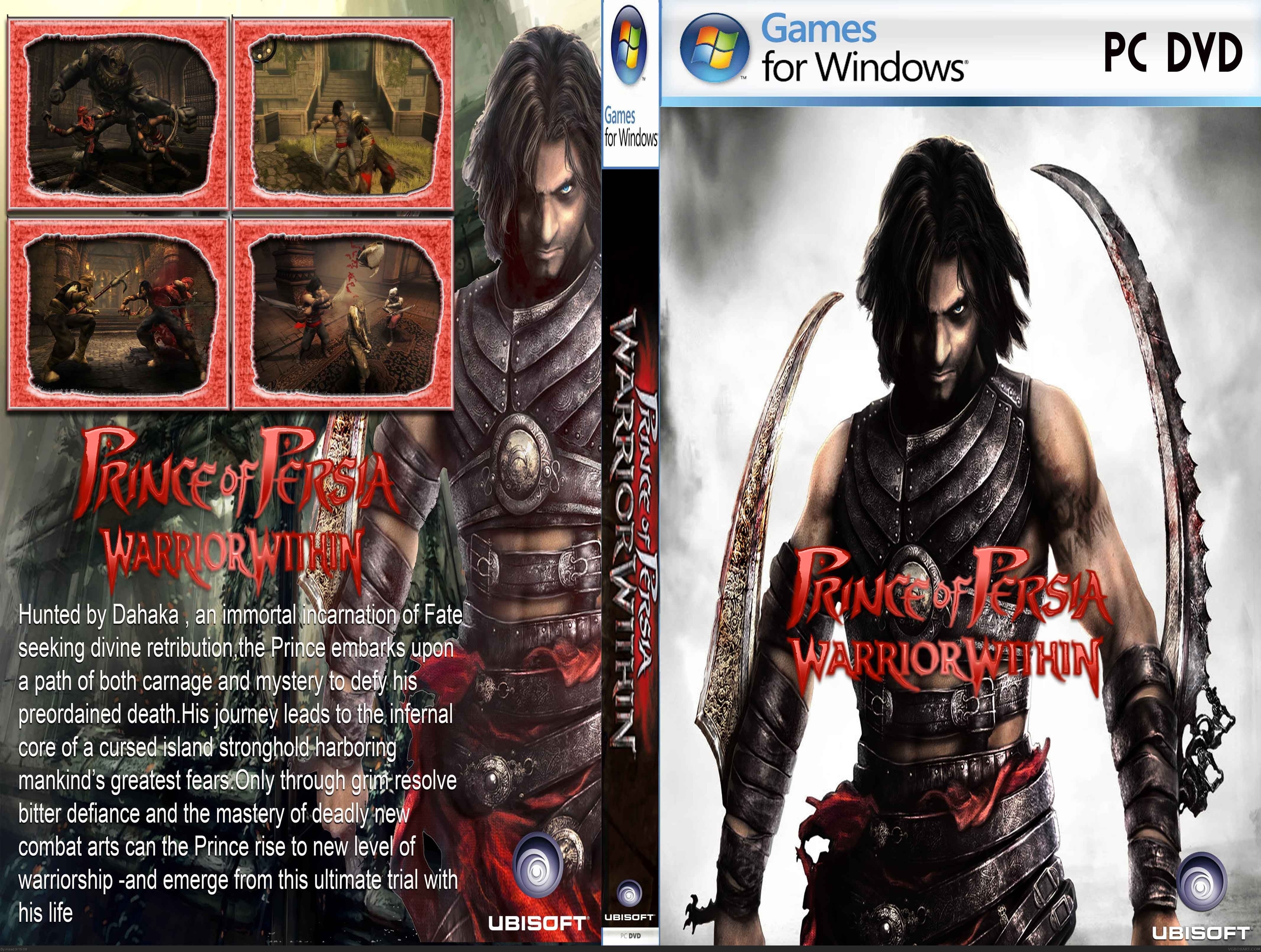Prince Of Persia: Warrior Within box cover