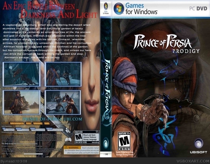 Prince of Persia: Prodigy box art cover