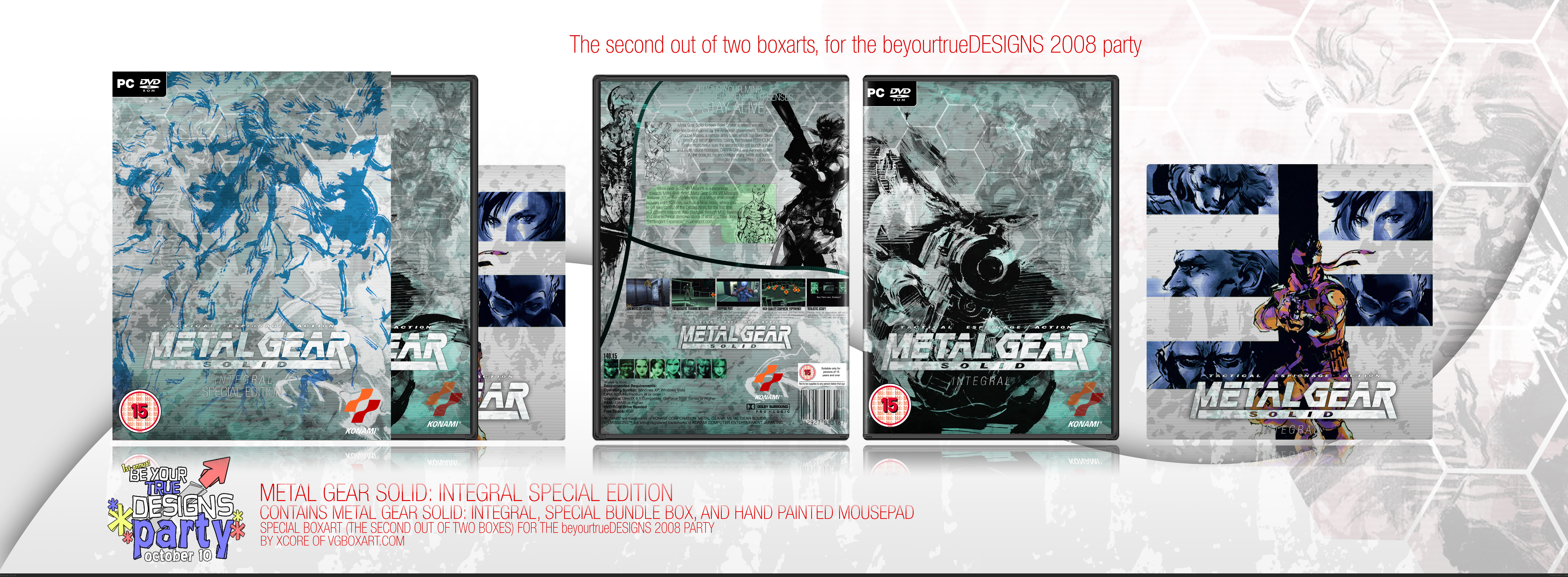 Metal Gear Solid: Integral Special Edition box cover