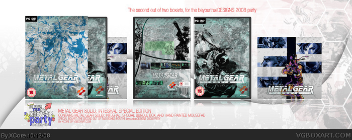 Metal Gear Solid: Integral Special Edition box art cover