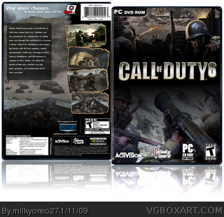 Call of Duty 6 box art cover
