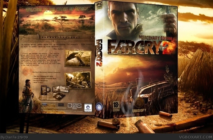 Far Cry Mercenary Edition box art cover