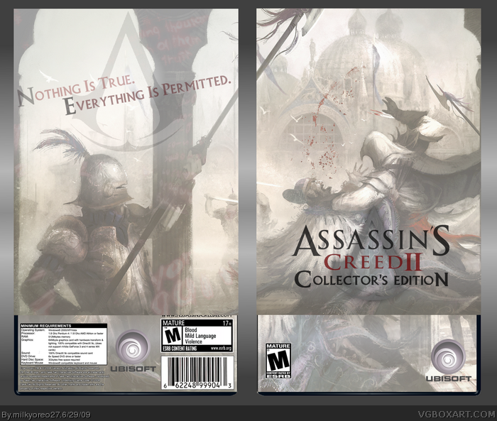 Assassin's Creed II: Collector's Edition box art cover