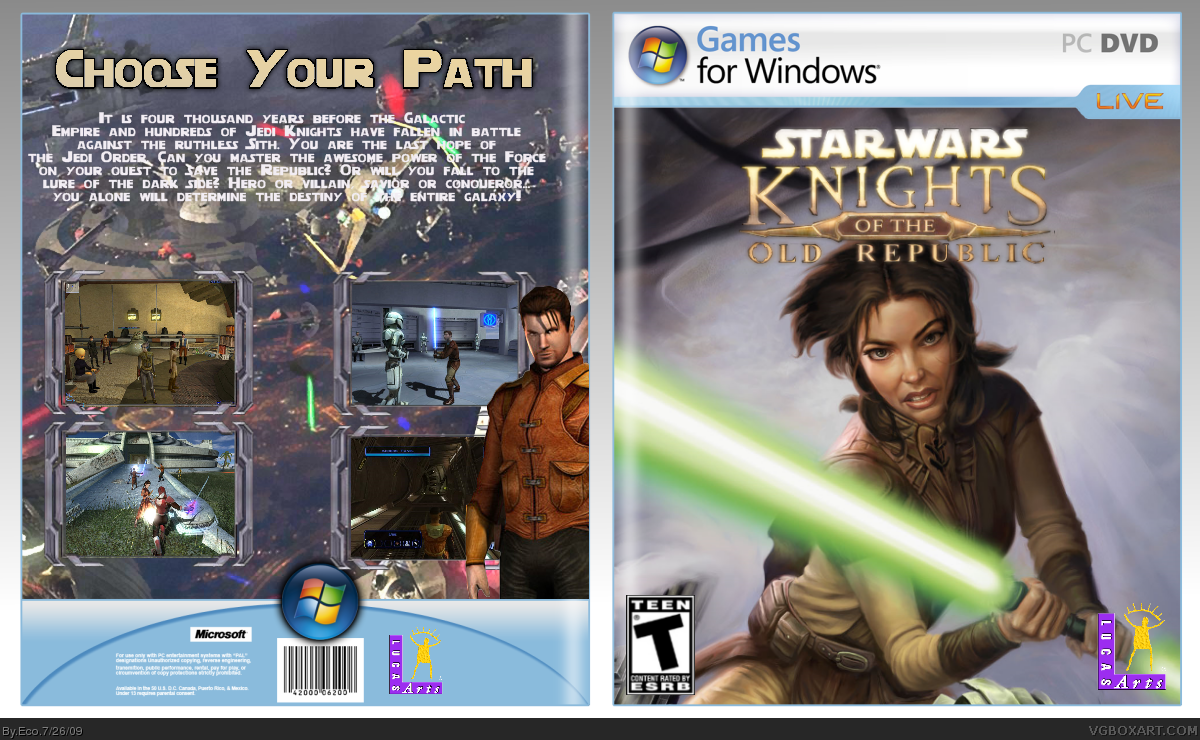 Star Wars: Knights Of The Old Republic box cover