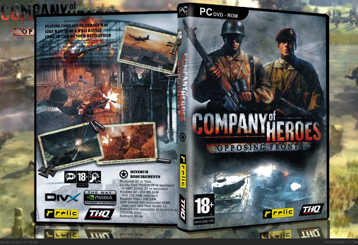 company of heroes opposition fronts