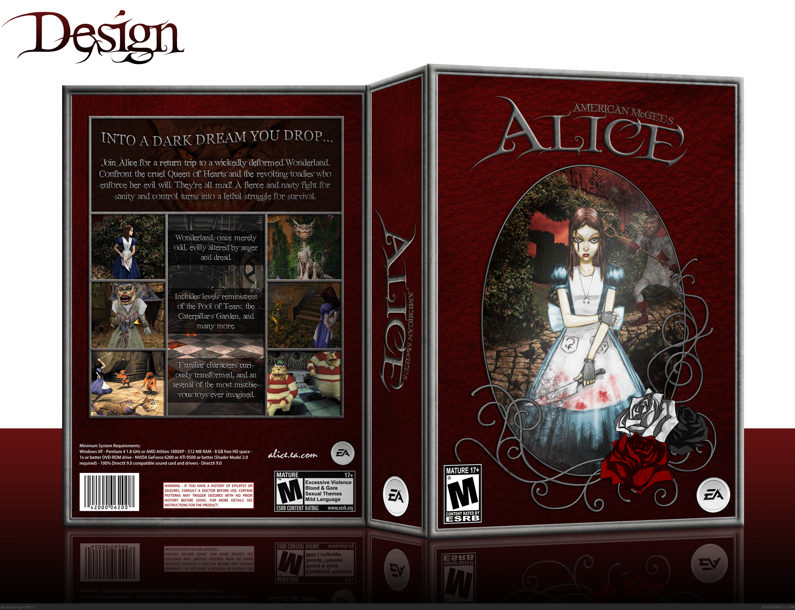 American McGee's Alice box cover
