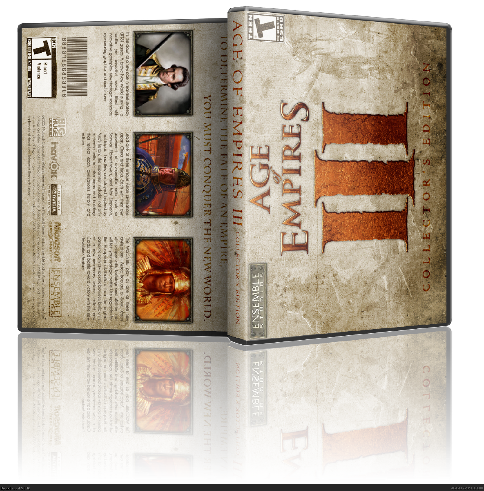 Age of Empires III: Collector's Edition box cover