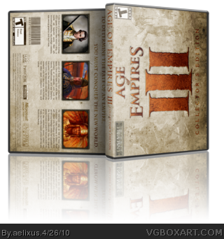 Age of Empires III: Collector's Edition box art cover