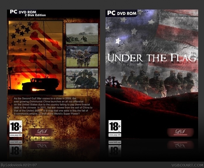 Under the Flag box cover