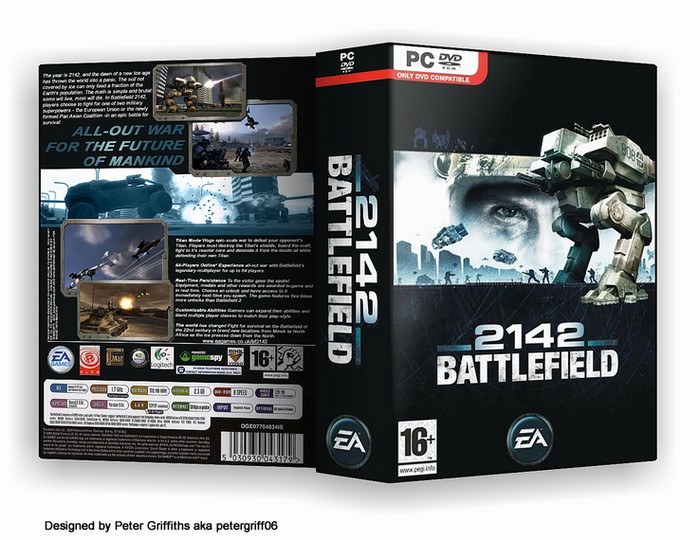 Battlefield 2142 box art cover