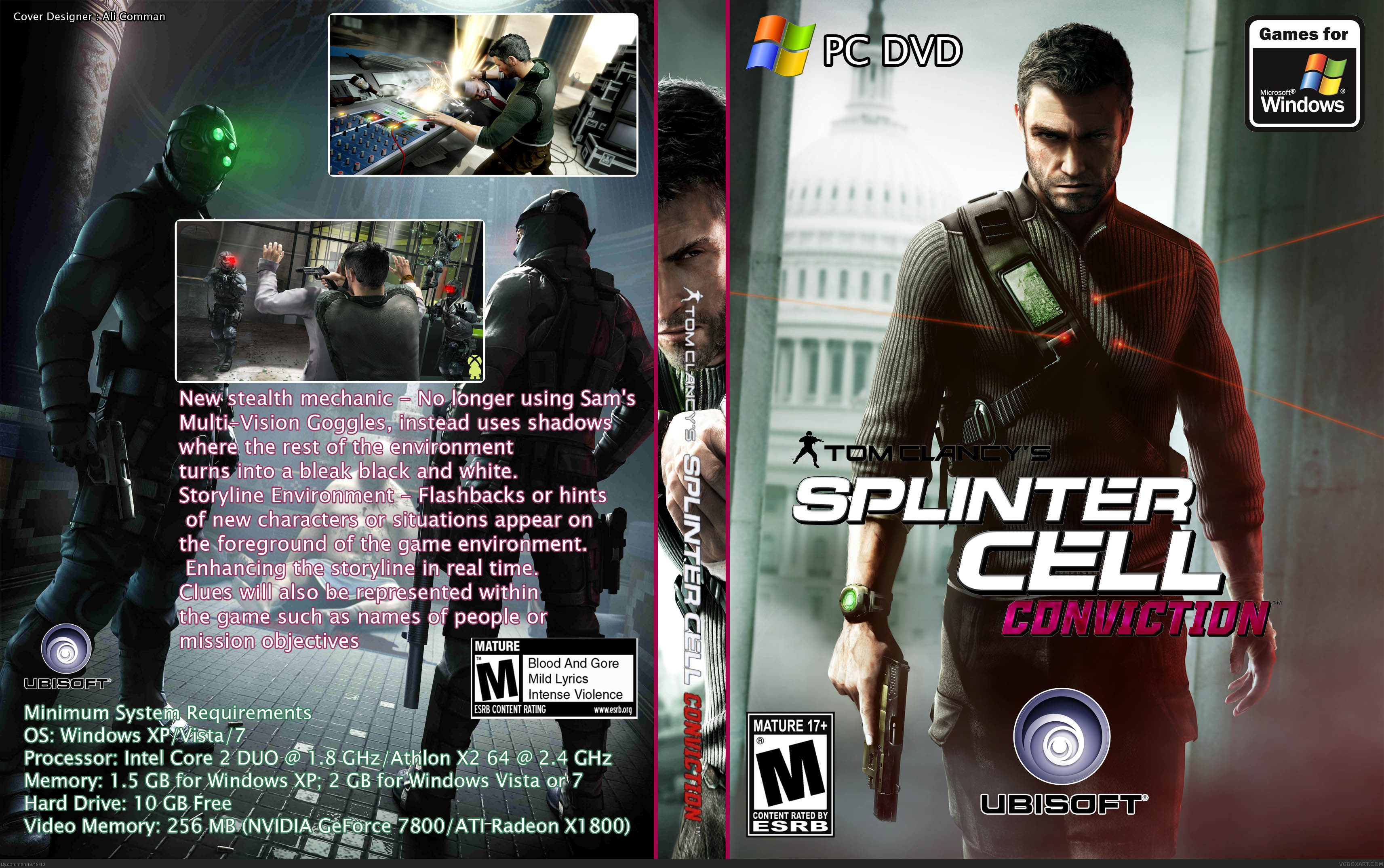 Splinter Cell: Conviction PC Game 