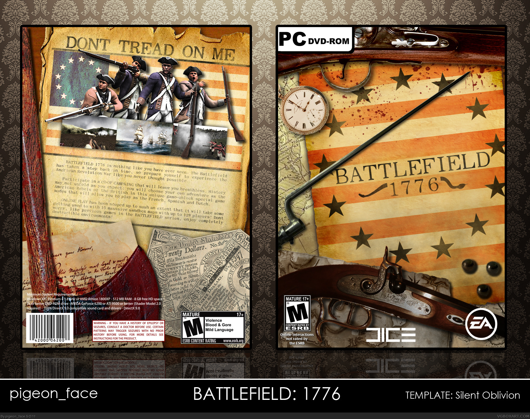 Battlefield: 1776 box cover