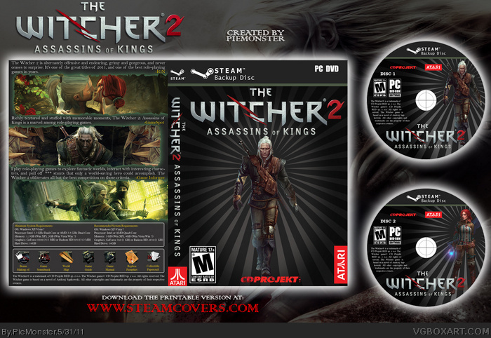 The Witcher 2 , Pc Game By Atari