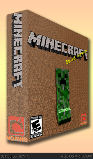 Minecraft PC Box Art Cover by Podicon