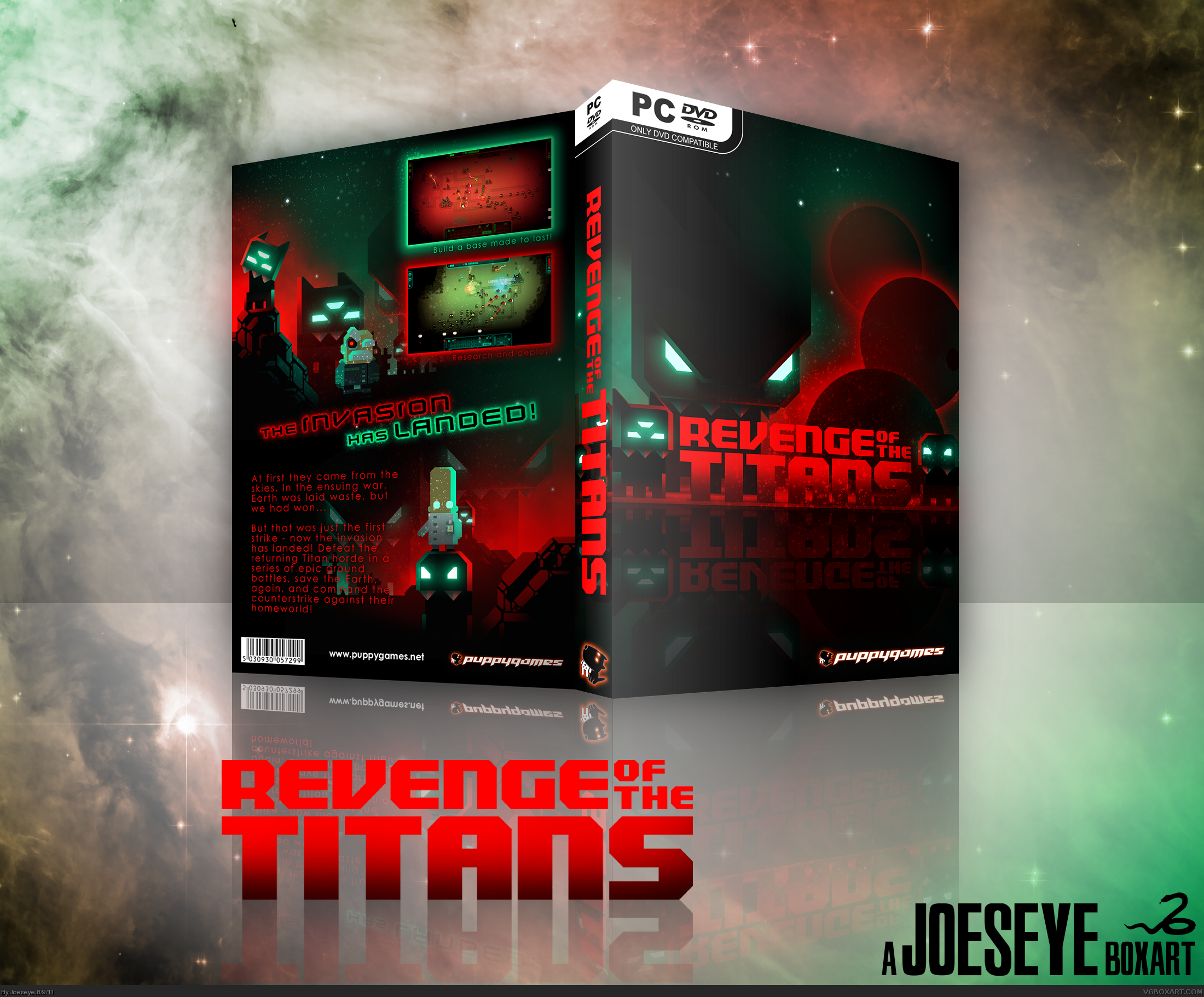 Revenge of the Titans box cover
