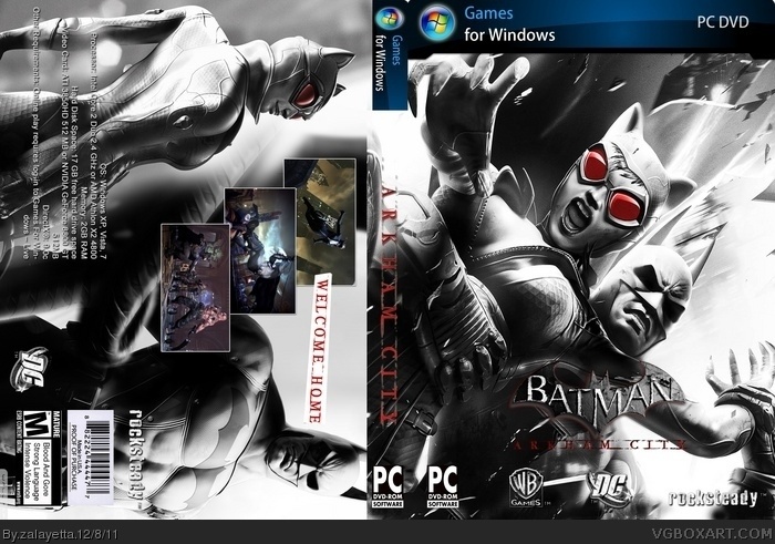 Batman: Arkham City PC Box Art Cover by zalayetta