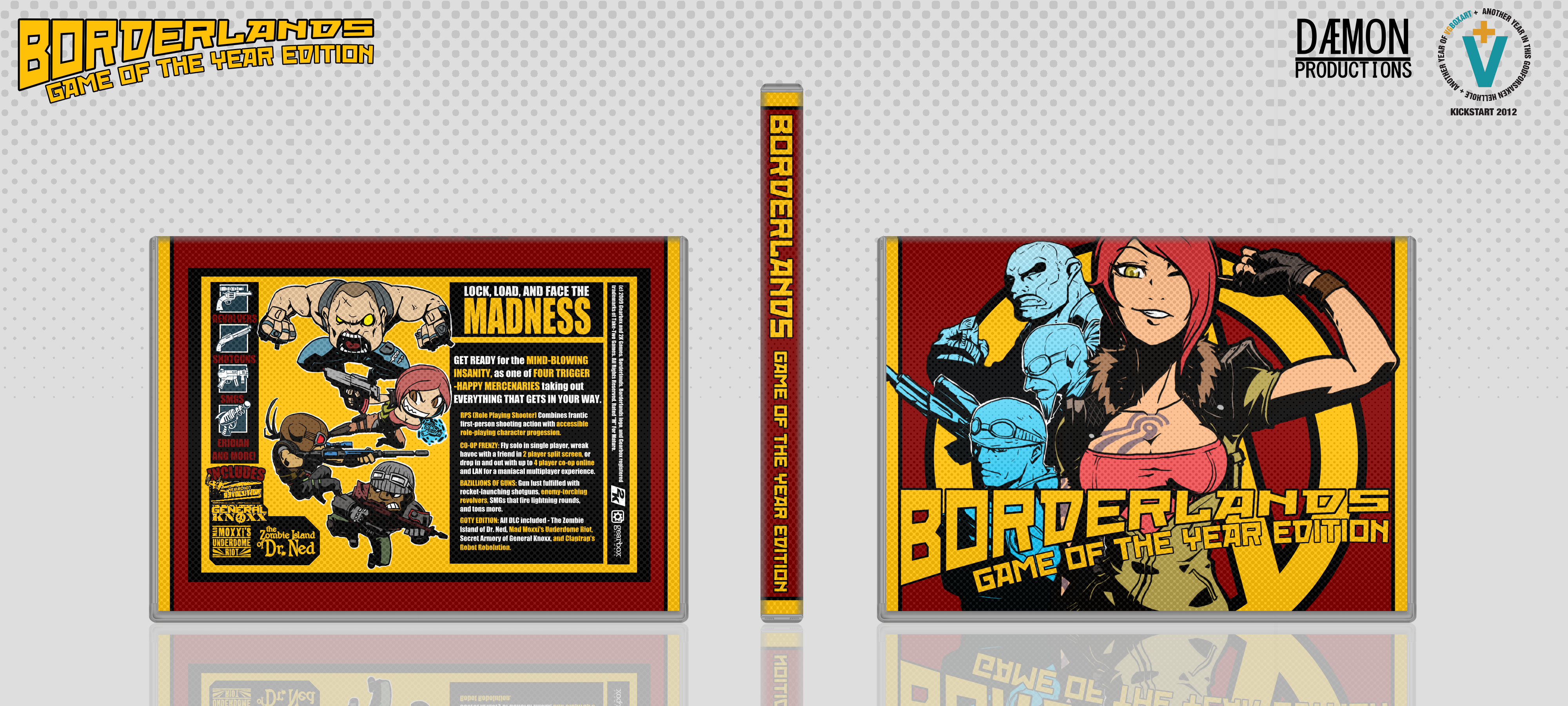 Borderlands: Game Of The Year Edition box cover
