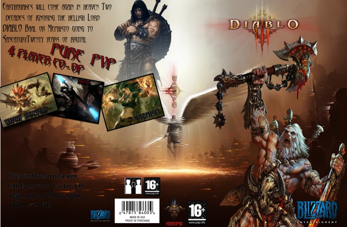 Diablo 3 box art cover