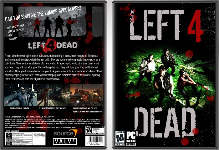 Left 4 Dead box art cover