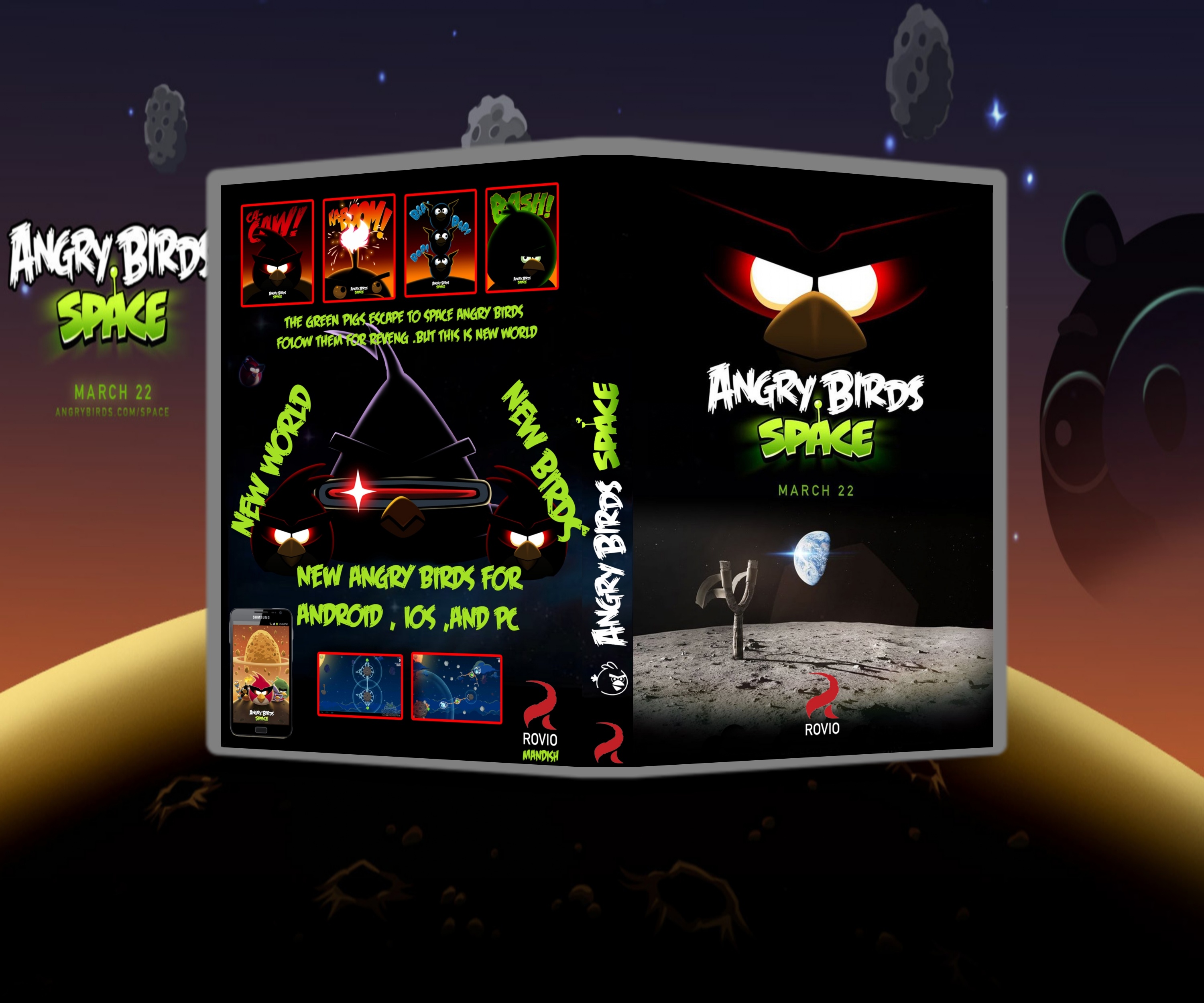 Angry Birds Space box cover