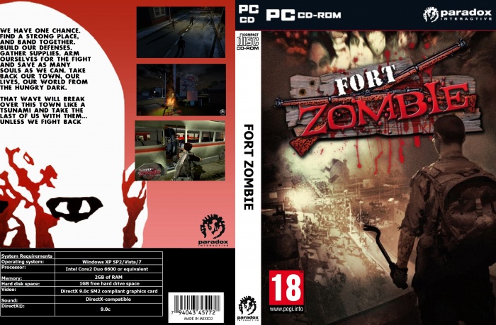 Fort Zombie box art cover