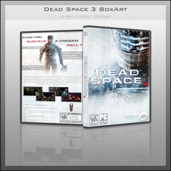 Dead Space 3 box art cover