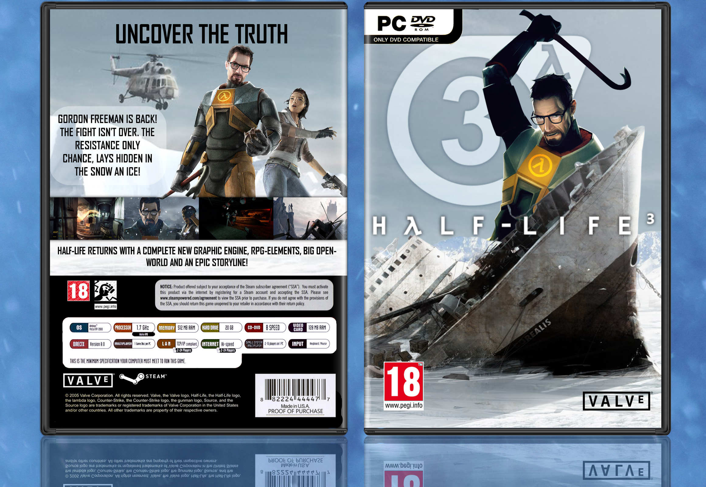 Half-Life 3 box cover