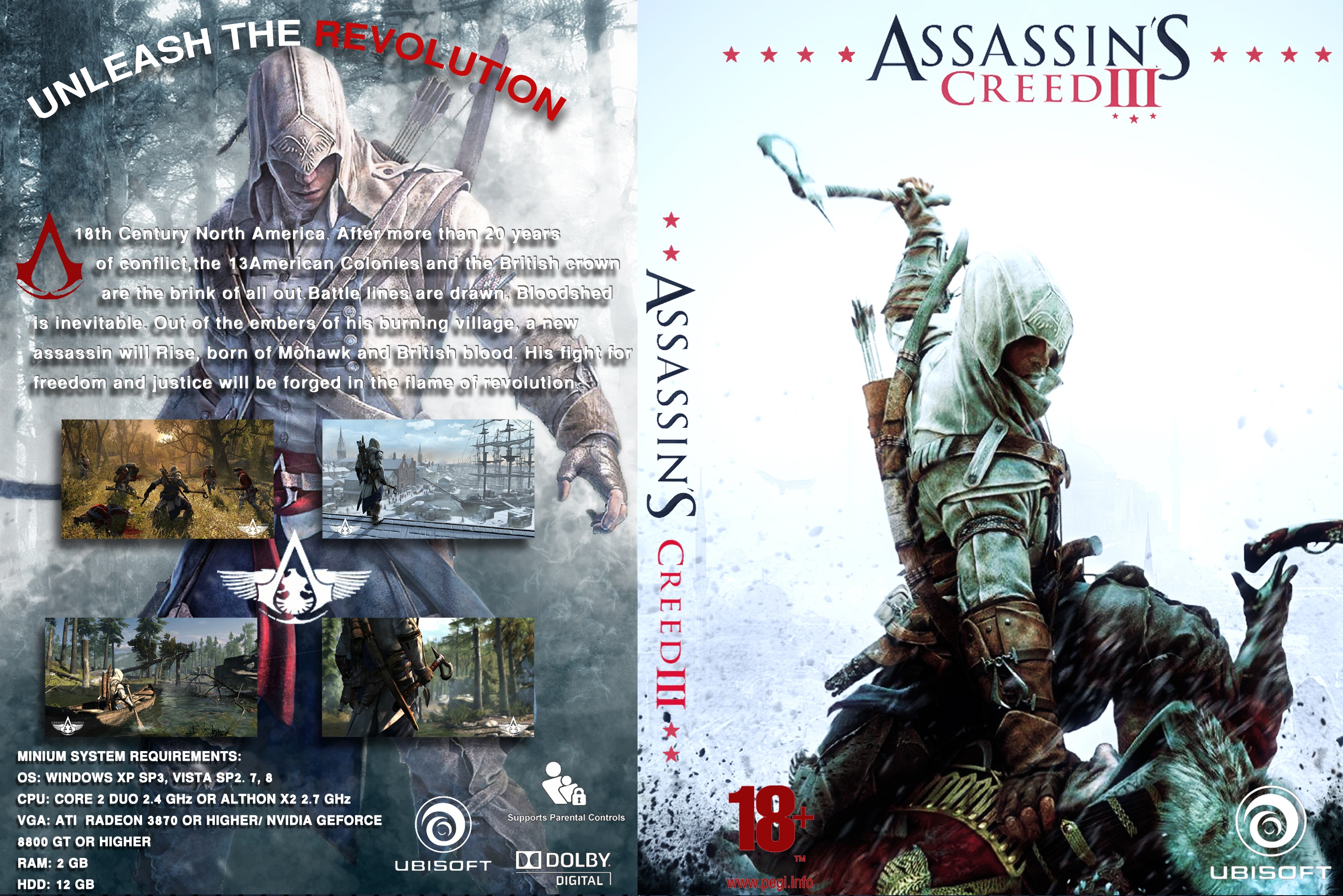 Assassins creed 3 сохранения. Assassin’s Creed III обложка. Assassin's Creed 3 Remastered обложка. Ассасин Крид 3 обложка игры. Assassins Creed PC обложка.