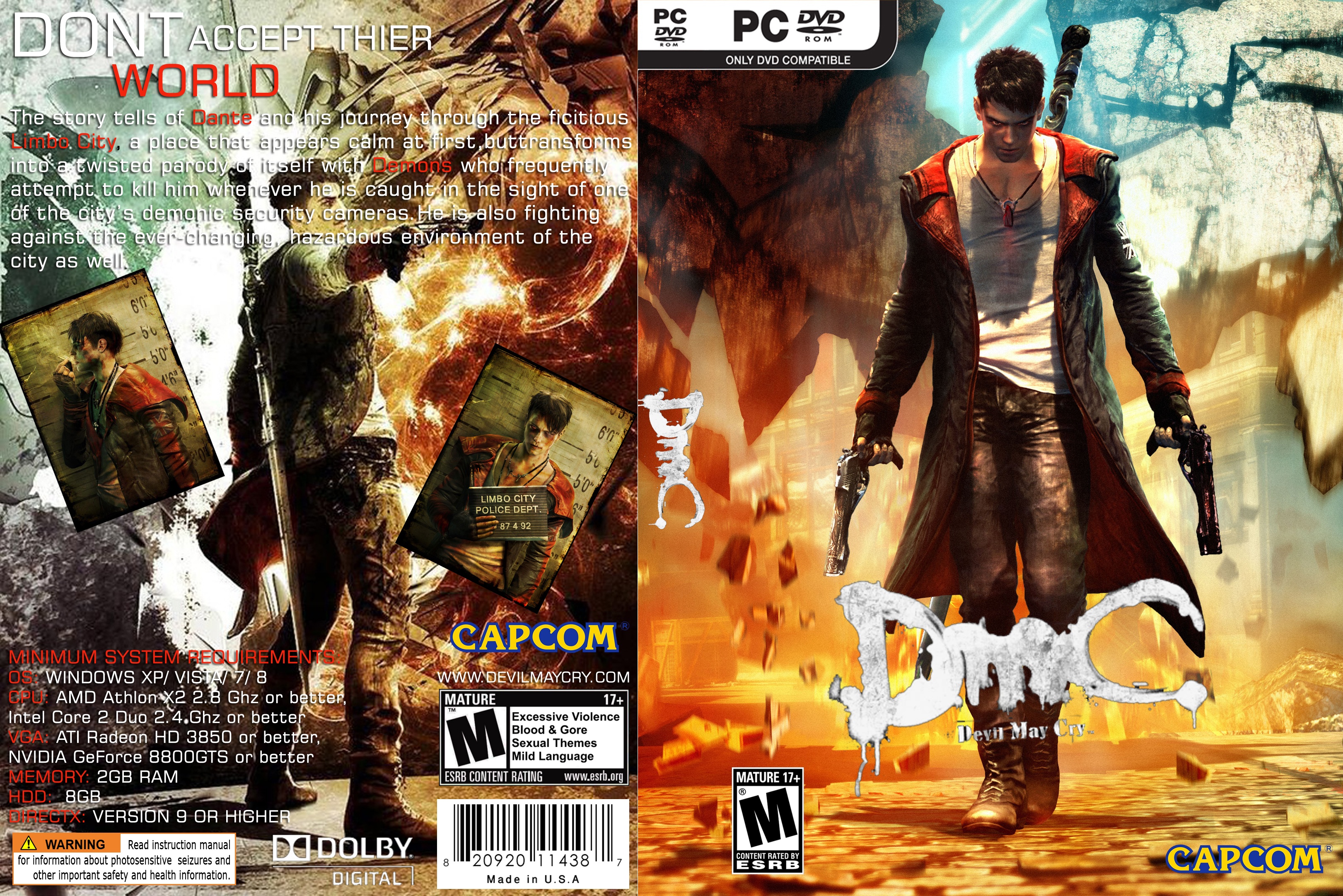 Devil May Cry 5 box cover