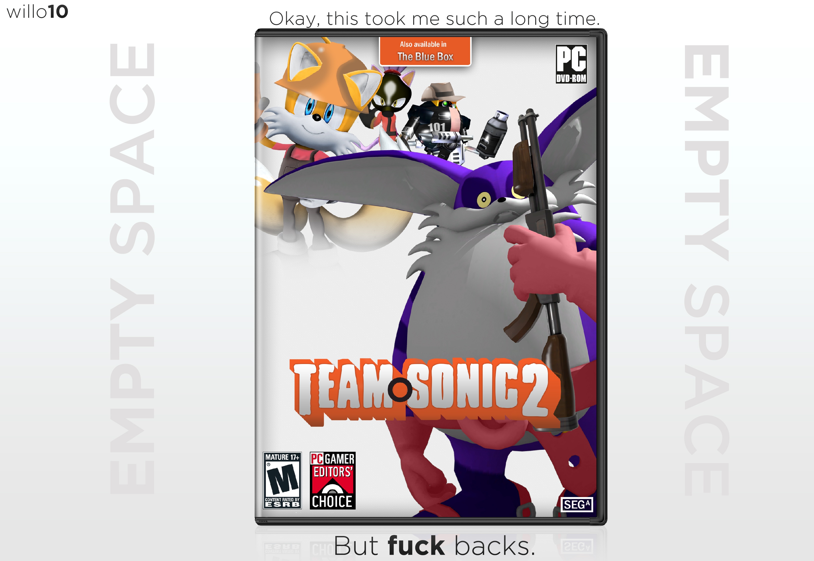 Team Sonic 2 box cover