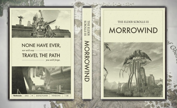 The Elder Scrolls III: Morrowind box art cover