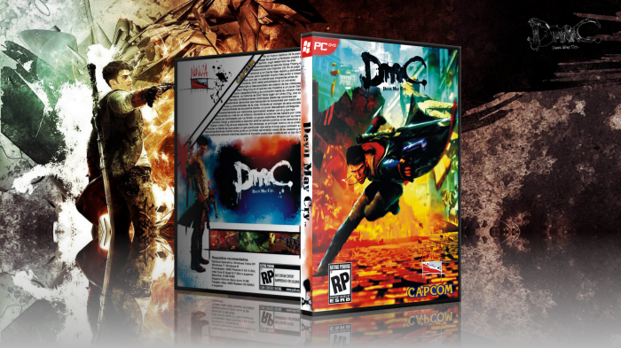 DCM Devil May Cry Cover Box box art cover