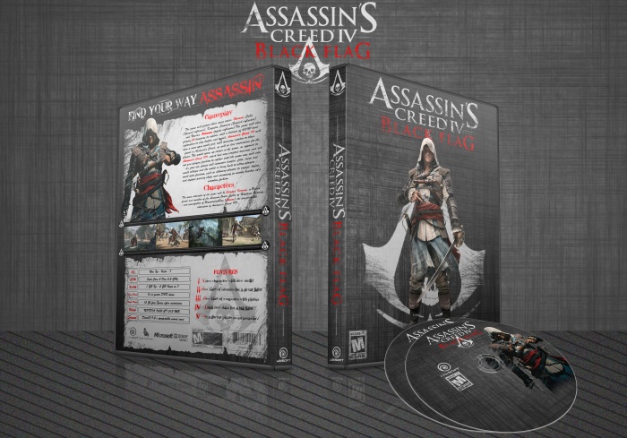 Assassin's Creed IV: Black Flag box art cover