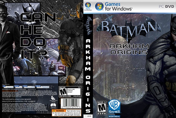 Batman:Arkham Origins PC Box Art Cover by HarshGupta