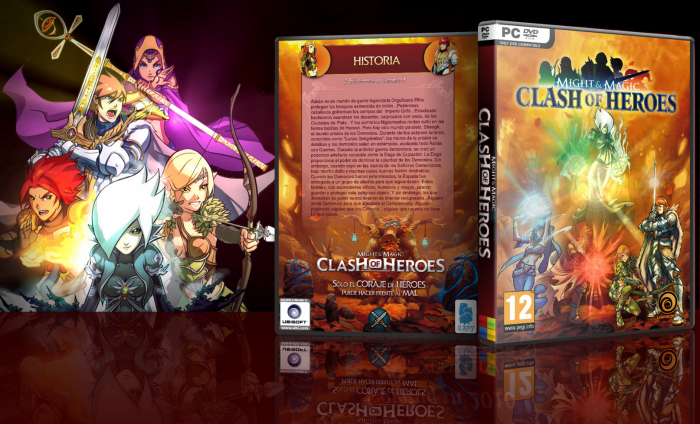Might Magic Clash Of Heroes box art cover
