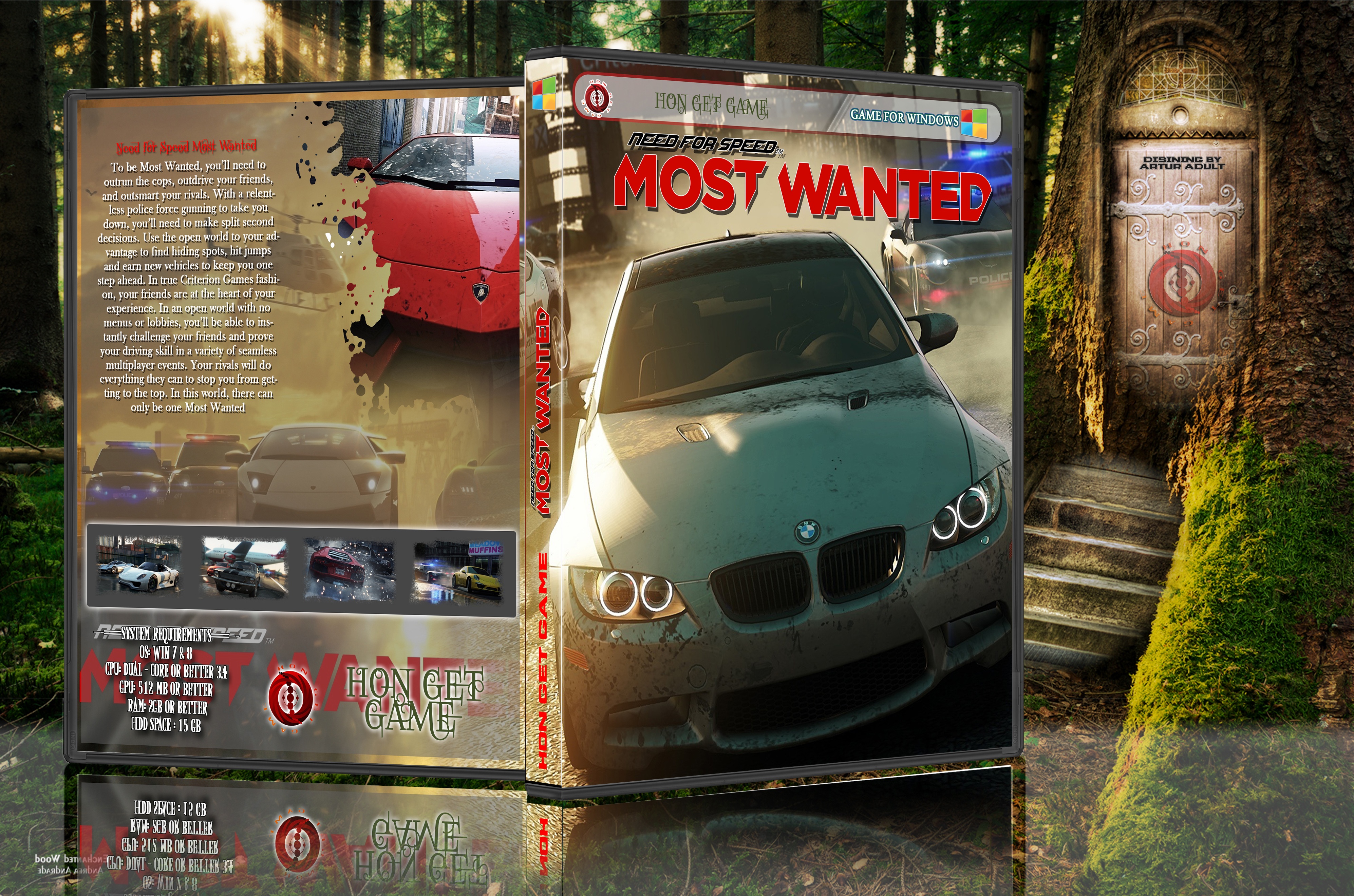Need For Speed : Most Wanted box cover