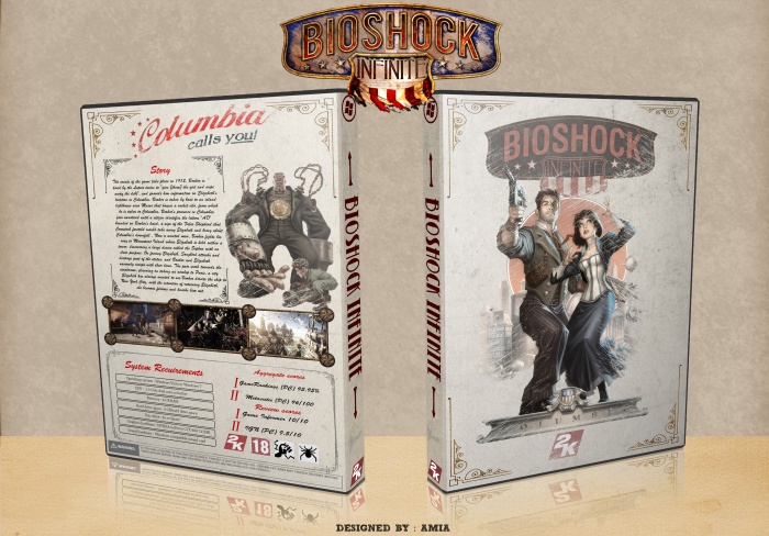 BioShock Infinite box art cover