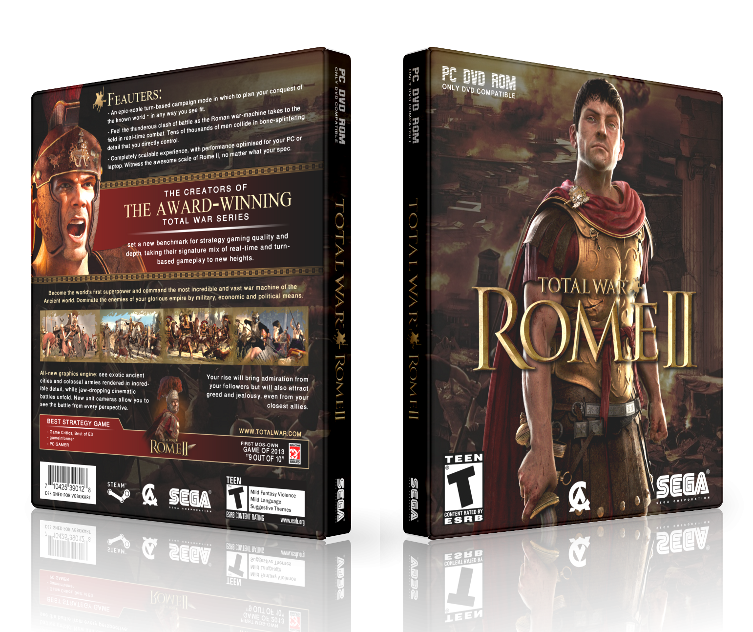 Total War: Rome II box cover