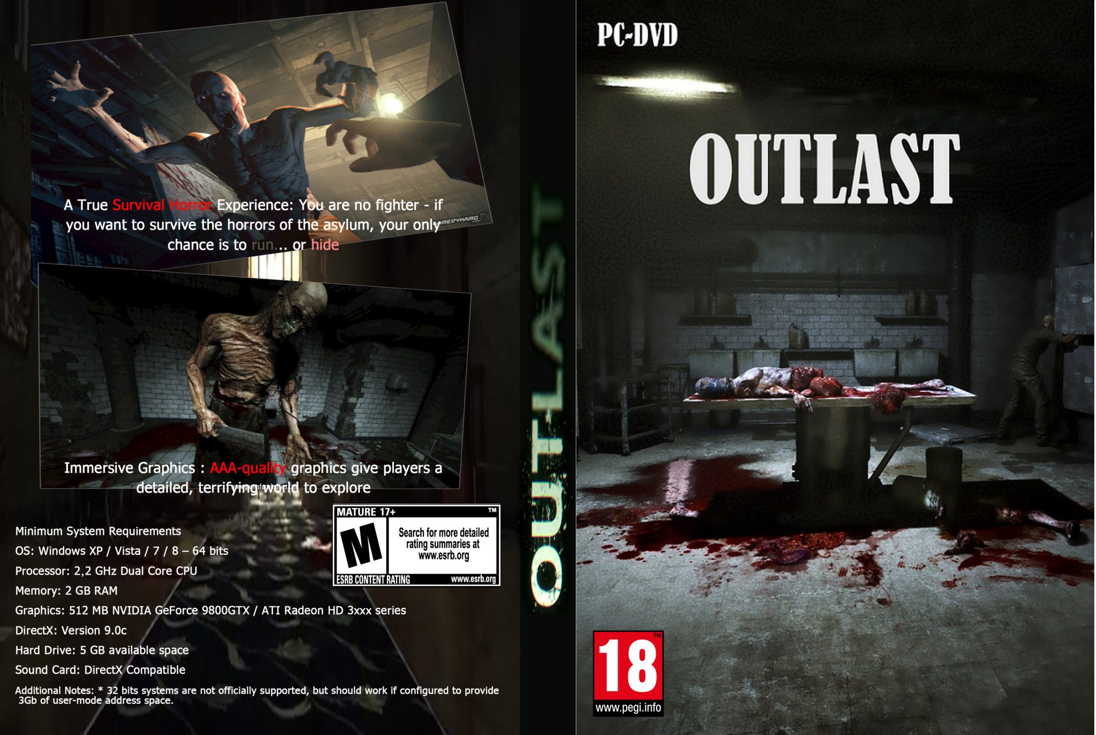 Survival horror game outlast фото 48