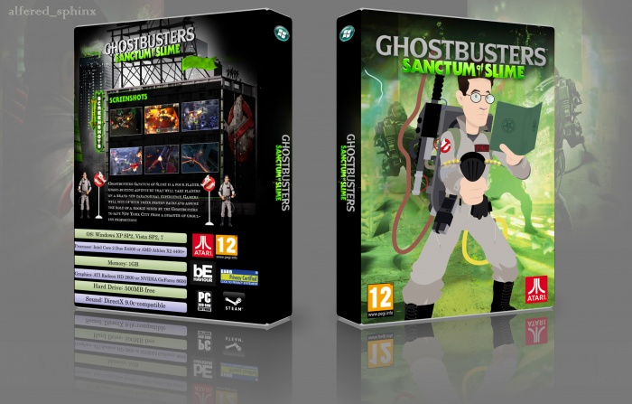 Ghostbusters Sanctum Of Slime box art cover