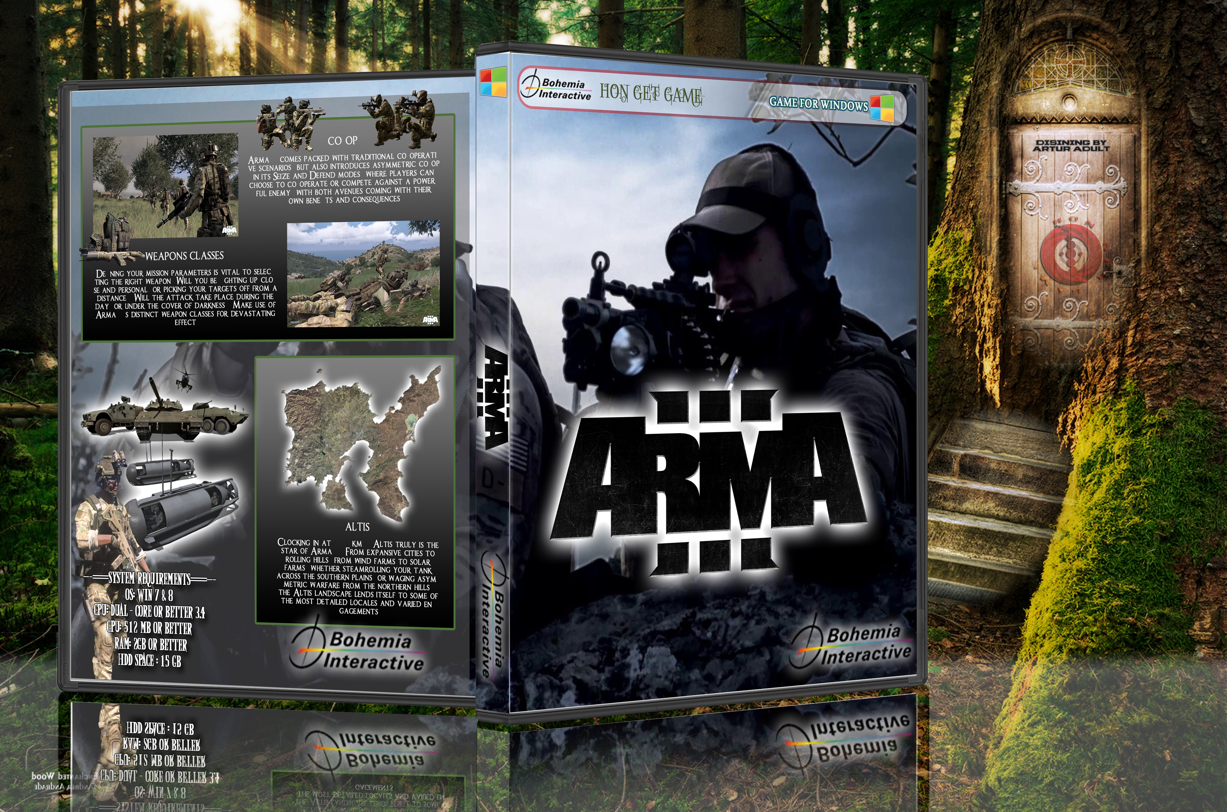 ARMA III box cover