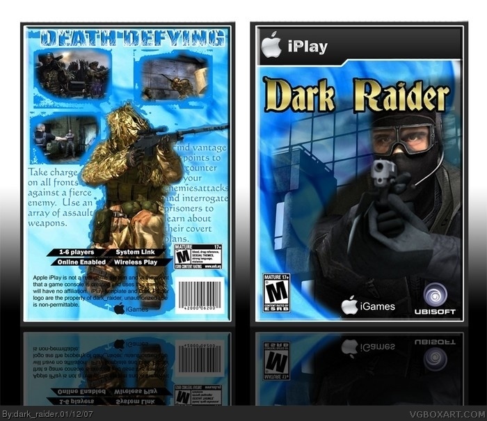 dark raider bars