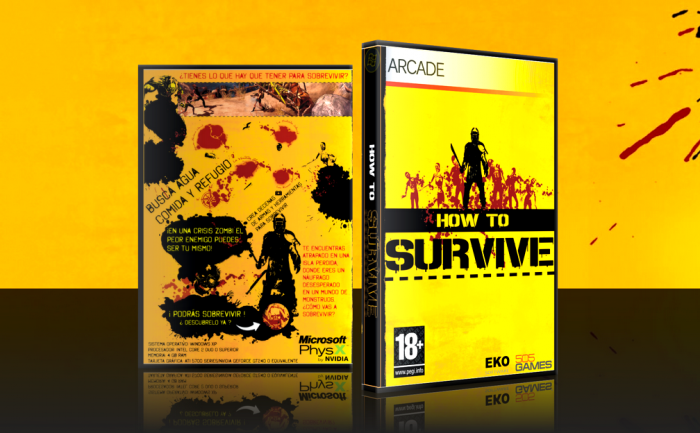How To Survive Cover Box box art cover