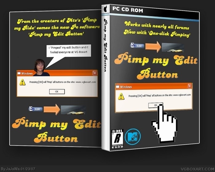 Pimp my Edit Button box art cover