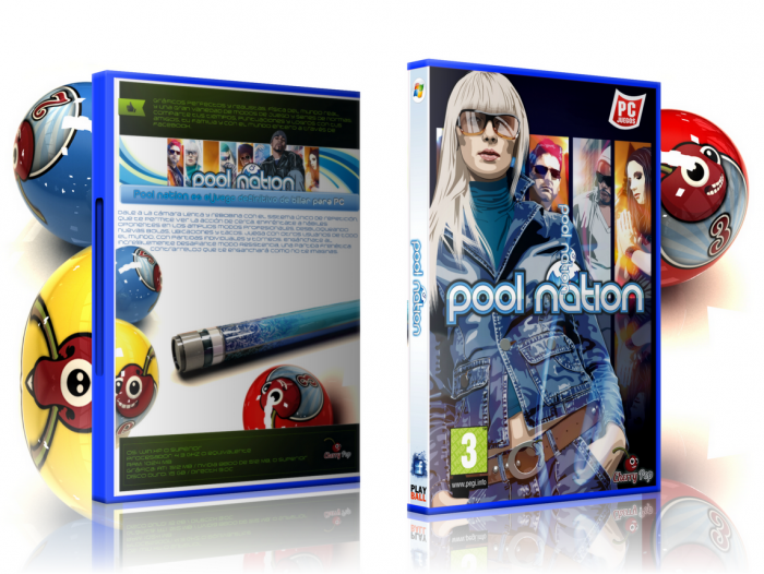 Pool Nation Cover Box box art cover