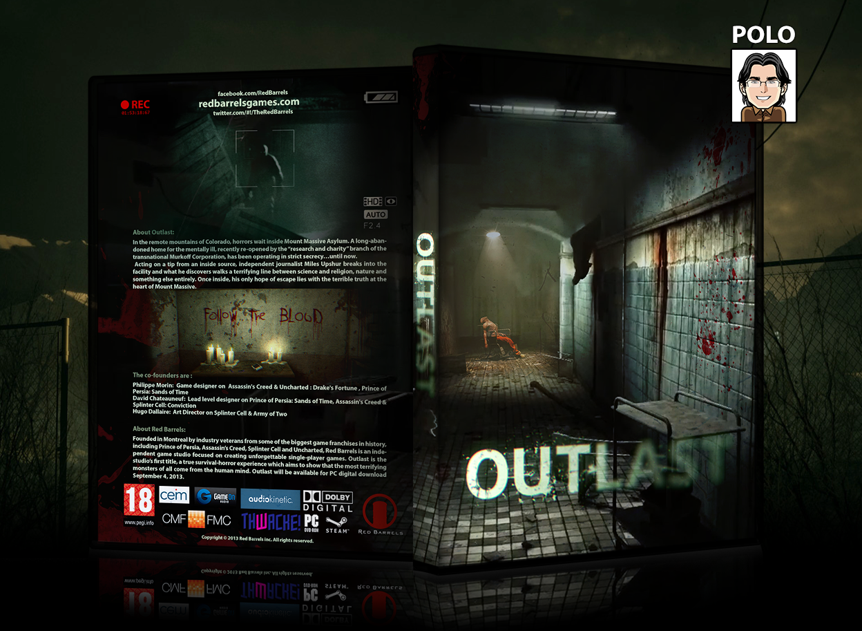 Outlast ps4 диск фото 75