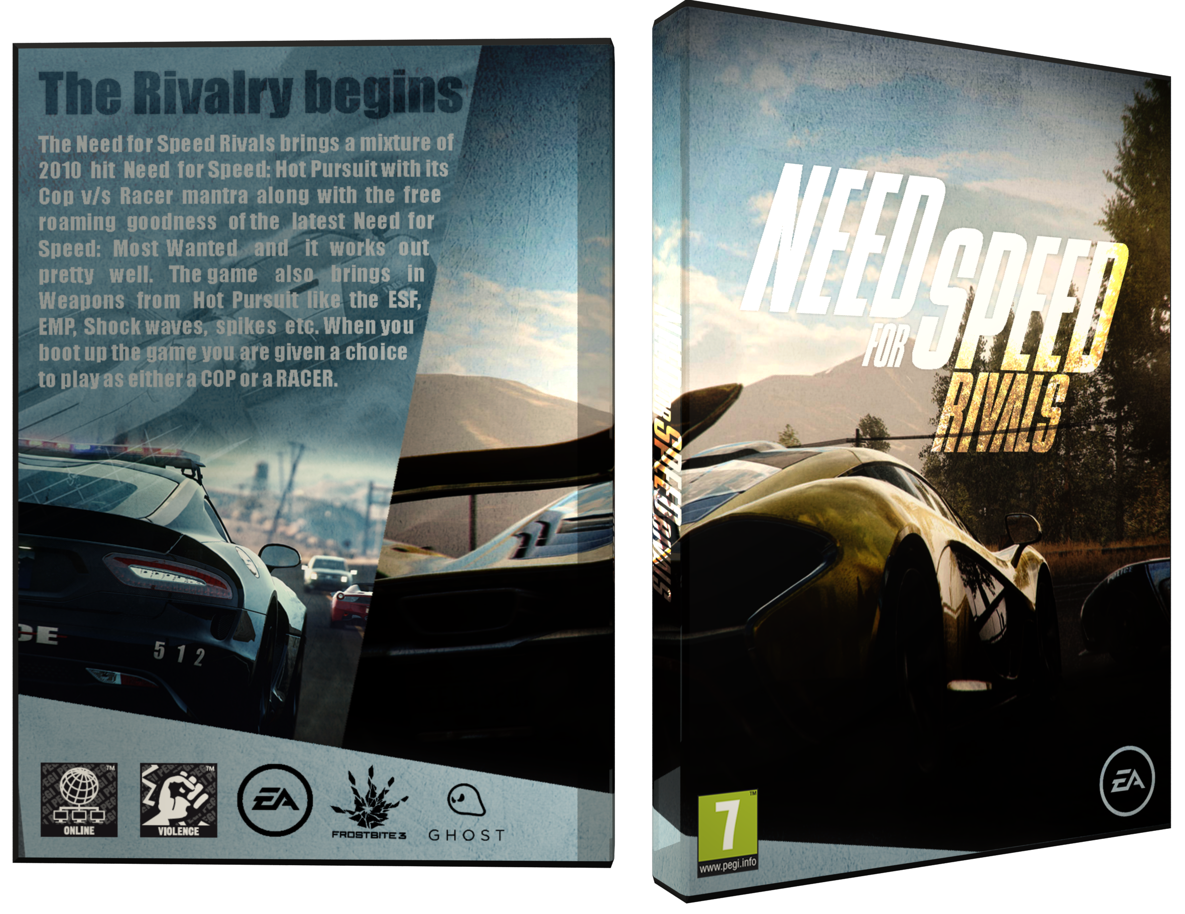 Need For Speed : Rivals box cover