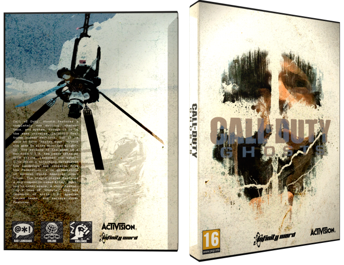 Call of Duty Ghosts PC Box Art Cover by Ð˜Ð³Ð¾Ñ€ÑŒ Ð Ð±Ñ€Ð°Ð¼Ð¾Ð²