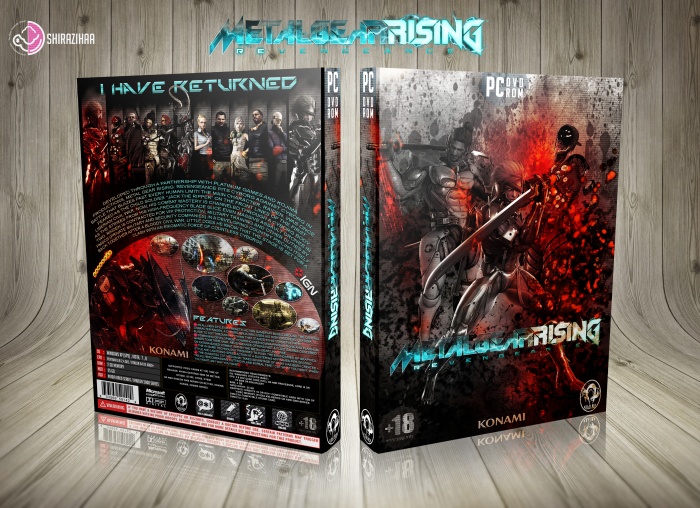 Metal Gear Rising: Revengeance box art cover