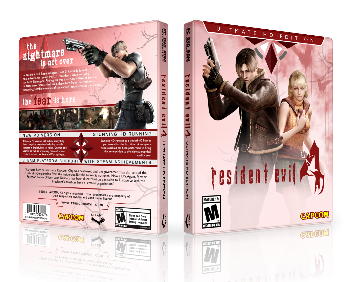 Viewing Full Size Resident Evil 4 Ultimate HD Edition Box Cover